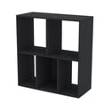 thumbnail image 4 of Bookshelf Storage Shelf,  5-Tier Bookcase, 12-Cube Open Shelf, Space Saving Organizer Shelves Book Rack, Free Standing Wood Display Bookshelves for Books,CDs,Living Room,Bedroom,Office, Black, 4 of 6