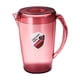 thumbnail image 2 of Jarra De Plástico Transparente Con Tapa, Dispensador De Bebidas De Gran Capacidad De 2,2 L Con Filtro De Pico Y Marcas De Medición, Diseño a Prueba De Fugas Para Verter Fácilmente Y, 2 of 6