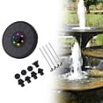 thumbnail image 1 of Colaxi Solar Bird Bath s Solar Powered Water Pump Colorful LED Lights Solar Powered Pump for Garden Fish Tank Pool, 1 of 8