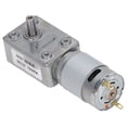 thumbnail image 4 of Motor De CC, Motor De Tornillo Sin Fin, Motor De Engranaje Turbina Gusano Autoblocante DC 12V CW CCW Motorreductor para Cabrestante De Puerta De Ventana(100RPM), 4 of 8