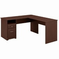 thumbnail image 2 of Bush Furniture Cabot 60W L Shaped Computer Desk with Drawers in Harvest Cherry, 2 of 8