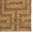 thumbnail image 3 of Soumak Jute Rug Beige Russet 8x11 Hand Knotted Geometric Design Natural Fiber, 3 of 3
