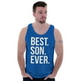 thumbnail image 4 of Best Son Ever Relatives Family Tank Top Sleeveless Tee Men Brisco Brands X, 4 of 6