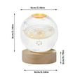 thumbnail image 2 of Luz nocturna 3D Galaxy Crystal para niños con base LED de colores y luz que cambia de color con mando a distancia. Ideal como regalo de cumpleaños para adolescentes, niños y niñas. Modelo Galaxy., 2 of 4