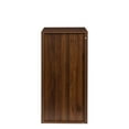 thumbnail image 5 of Noble House Wilbur 35.4" 32-Bottle Wine Bar Cabinet, Kitchen Modular Buffet, Melamine Finish, Walnut, 5 of 10