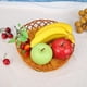 thumbnail image 2 of Woonkamercesta hueca redonda de mimbre organizador de tejido de aperitivos caja Ehuebsd de almacenamiento de frutas cocina hogar Wassen, 2 of 5