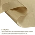 thumbnail image 4 of Individuales Manteles 450x300mm 2uds PVC Mesa Lavable Tejido Individual Mantel, Dorado, 4 of 5