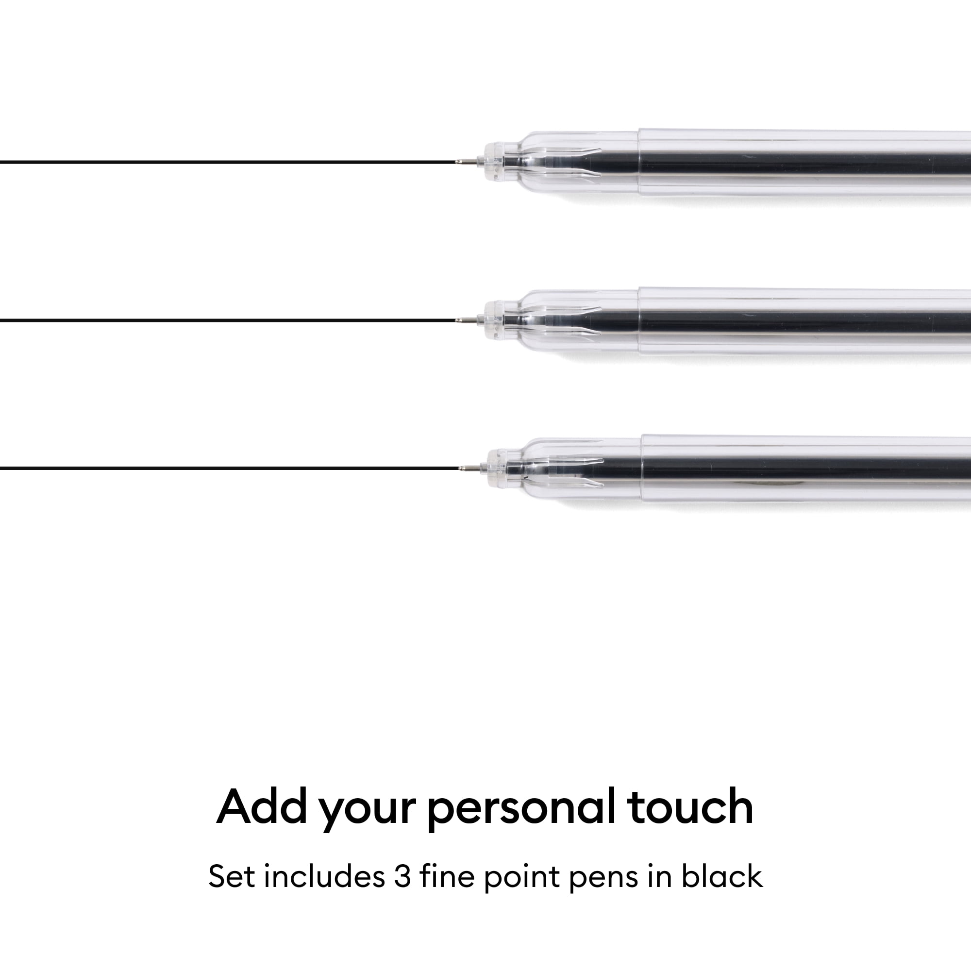 Cricut Joy™ Extra Fine Point Pens 0.3, Black (3), Extra Fine Point,Black