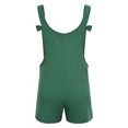 thumbnail image 4 of DYMADE Women's Overalls Sleeveless Jumpsuit Casual Female Playsuit Rompers Strap Shorts Pants With Pocket, 4 of 5