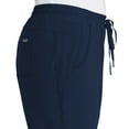 thumbnail image 2 of Eddie Bauer Women's Storm Repel Fleece Plaid Lined Lightweight Stretch Casual Pants-Blue / 8, 2 of 4