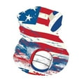 thumbnail image 1 of Independence Day Printed Multifunctional Neck Gaiter for Kids, 30 in x 20 in Polyester Cycling Mask, Breathable Elastic Scarf, Windproof, Sweat-Absorbent, for Outdoor Sports, 1 of 3