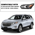 thumbnail image 6 of For Chevy Equinox 2018-2020 Halogen Headlights Headlamps w/ LED DRL Left+Right, 6 of 6