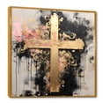 thumbnail image 2 of Designart "Sacred Affection Symbol II" Religious Landscape Floater Framed Canvas Art Print, 2 of 5