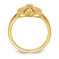 thumbnail image 7 of 14K Yellow Gold Diamond Vintage Ring (0.206Cttw) Ring Size 7, 7 of 7