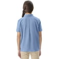 thumbnail image 4 of Classroom School Uniforms Big Kid Short Sleeve Pique Polo CR832Y, M, SS Light Blue, 4 of 7