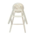 thumbnail image 4 of International Concepts Wood 30" Scooped Seat Swivel Bar Height Stool - Unfinished, 4 of 5