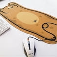 thumbnail image 2 of Fusipu Mouse Pad Anti-slip Cartoon Animal Pattern Rubber Lovely Practical PC Desktop Mouse Mat for Office, 2 of 8