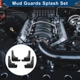 thumbnail image 2 of Guardabarros Unique Bargains Mud Flaps Splash W/Mount Accesorios para Hyundai Lafesta 2018-2020 Guardabarros delanteros y traseros 1 juego, 2 of 6