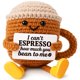 thumbnail image 1 of Taza de café tejida a crochet TWPER, decoración de escritorio hecha a mano y tierna, 1 of 7