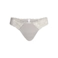 thumbnail image 4 of Joyspun Women's Microfiber and Lace Thong Panties, 3-Pack, Sizes XS-3XL, 4 of 7