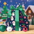 thumbnail image 6 of Pixel Christmas Wrapping Paper - 17 Inch X 33 Feet (46.7 sq. ft. ttl.) - Santa Claus Design Perfect for Xmas, Party, Holiday Gift Wrap, 6 of 14