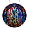 thumbnail image 1 of Doble Cara Pinturas Diamantes Girasol Mandala Calabaza Halloween, 1 of 8
