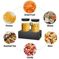 thumbnail image 6 of 2-Cup Air Tight Food Storage Canisters Set of 2 with Coffee and Sugar Containers, Shelf, 6 of 7