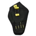 thumbnail image 2 of Mini Riñonera Portátil De Tela Oxford Para Taladro, Bolsa De Almacenamiento Con Soporte Para Taladro Eléctrico, Herramienta, Color Negro Y Amarillo, 2 of 7