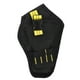 thumbnail image 1 of Mini riñonera portátil de tela Oxford, bolsa de almacenamiento con soporte para taladros para herramientas de taladro eléctrico (negro y amarillo) YUNYI BRAND  Deportes, 1 of 8