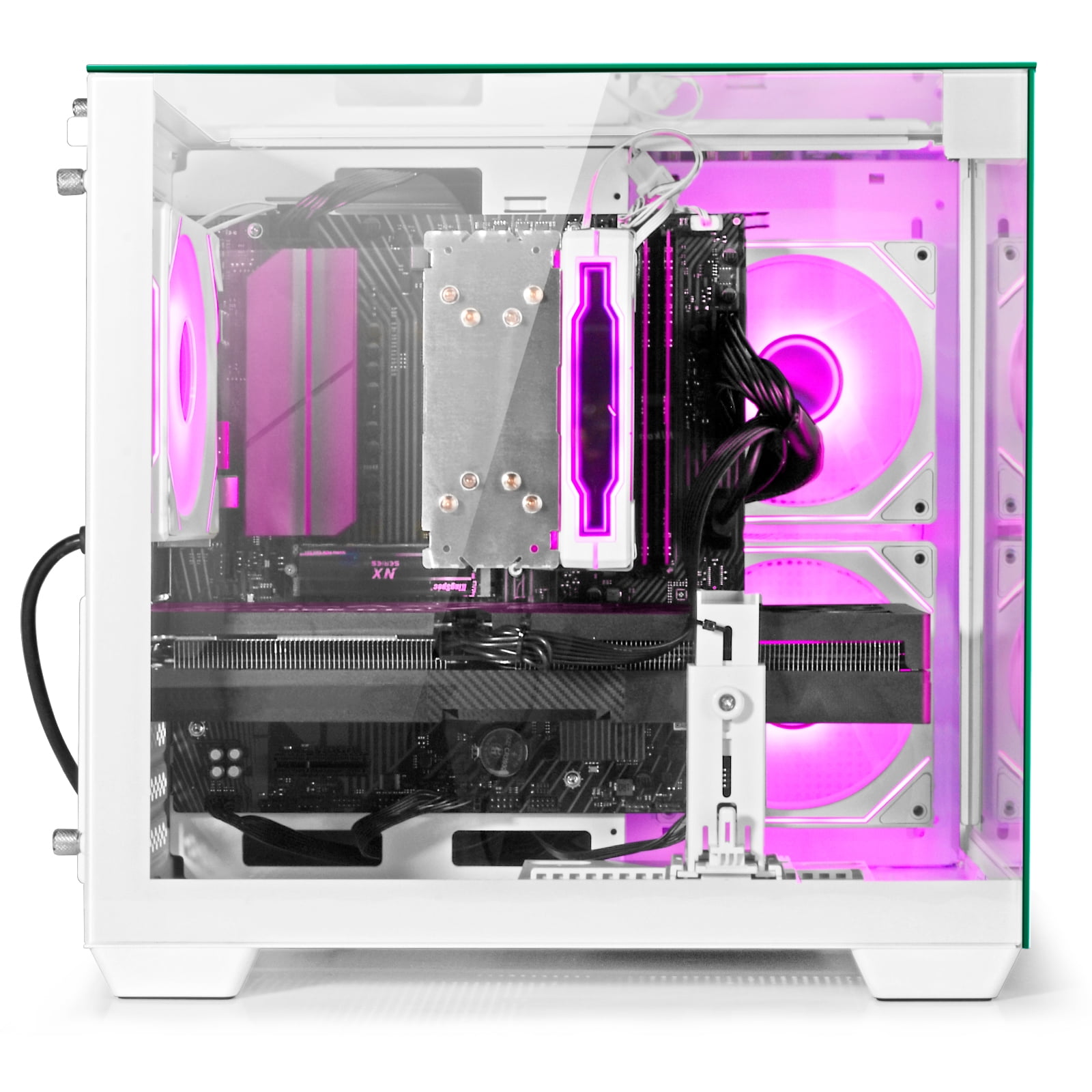 WIWB Gaming PC Desktop, Ryzen 7 5700X, 32GB DDR4, RTX 5060 8GB