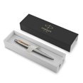 thumbnail image 2 of Parker Jotter Ballpoint Pen, Stainless Steel with Chrome Trim, Medium Point, Blue Ink, Gift Box, &acirc;??1 Count (Pack of 1), 2 of 7