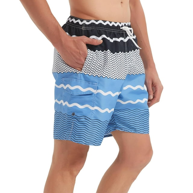 Shorts de baño Scotamalone de secado rápido para hombre con forro de malla