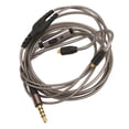 thumbnail image 4 of Cable de Reemplazo de Auriculares, Auriculares Dorados de 3.5 mm Cable Sid Sonido de Sonido Flexible Flexible Parauriculares Flexibles, 4 of 7
