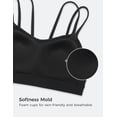 thumbnail image 3 of CRZ YOGA Softness Butterluxe V Neck Sports Bras for Women Workout Top Wireless Yoga Bras, 3 of 6