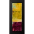 thumbnail image 2 of Ashley, Erin 9x18 Black Modern Framed Museum Art Print Titled - Velvet Jade I, 2 of 5