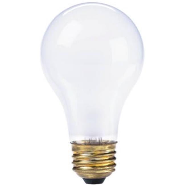 70859 75 Watts Frosted, Rough Service Specialty Light Bulb, Pack Of 6