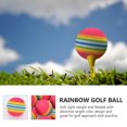 thumbnail image 3 of BEADCEST 25pcs Training Aid EVA Balls Practice Golf Balls Red, 3 of 5