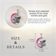 thumbnail image 4 of DOLIOX  David/Horse Necklace 925 Sterling sliver on the moon Pendant Jewelry Gifts for Women 18+2 Inch, 4 of 10