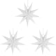 thumbnail image 1 of Faroles de papel reutilizables para el hogar, bodas al aire libre, fiestas, hechos a mano en la India Estrellas de papel ecológicas Decoraciones de estrellas de papel 3D, 1 of 3