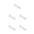 thumbnail image 1 of Bewildely Pinzas de acero inoxidable para alimentos, cubitos de hielo, Clips de cocina, barra, reutilizable, lavable, Picnic, postre, carne, Type2 NO2, 1 of 6