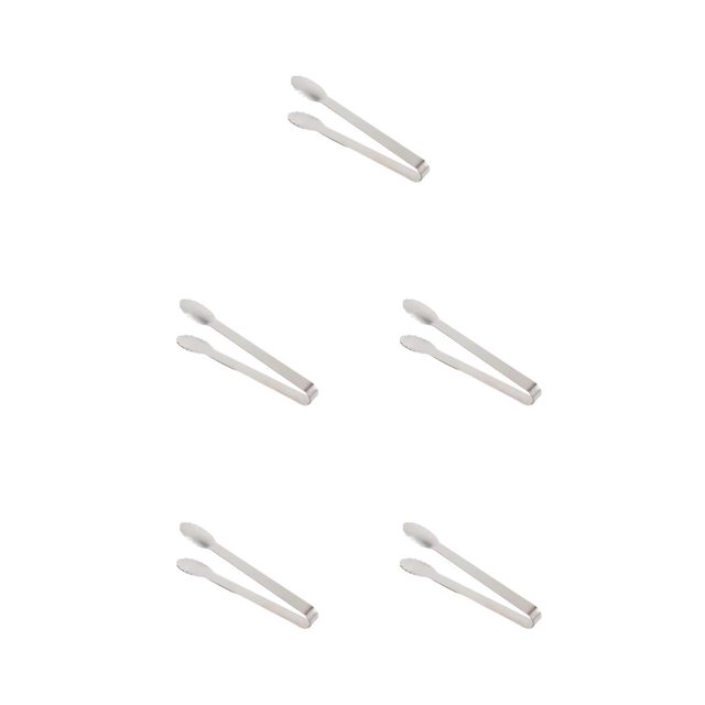 Bewildely Pinzas de acero inoxidable para alimentos, cubitos de hielo, Clips de cocina, barra, reutilizable, lavable, Picnic, postre, carne, Type2 NO2