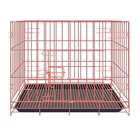 Twflaqlo Dog Crates for Large Dogs Folding Mental Wire Crates Dog Kennels Outdoor and Indoor Pet Dog Cage Crate with Double Doo