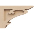 thumbnail image 3 of 3"W x 9"D x 6"H Classic Mayflower Rough Cedar Woodgrain TimberThane Corbel, Primed Tan, 3 of 6
