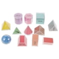 thumbnail image 4 of KAKOWELY geometry for kids 8pcs Geometric Solids Set for Kids 3D Plastic Shapes for Volume Measurement Classroom Math Tools Multicolored Math Manipulatives for Teachers Kids, 4 of 5