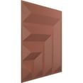 thumbnail image 2 of Ekena Millwork 19 5/8"W x 19 5/8"H Bolt EnduraWall Decorative 3D Wall Panel, Universal Pearl Metallic Champagne Pink (12-Pack for 32.04 Sq. Ft.), 2 of 6