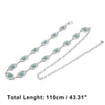thumbnail image 3 of Unique Bargains Fashion Retro Waist Chain 1 Pc Silver Tone, 3 of 6