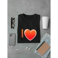 thumbnail image 3 of I Love Kpop Gradient Design Men Black T-Shirt, Male Medium, 3 of 4