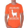 thumbnail image 1 of Awkward Styles Llama Christmas Tshirt for Men Funny Christmas Shirts Men's Ugly Christmas T Shirt Xmas Llama Shirt Xmas Gifts for Alpaca Lovers Christmas Animal Outfit Xmas Party Gifts Xmas Llama, 1 of 4