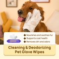 thumbnail image 2 of Toallitas de baño limpiadoras y desodorizantes para perros y gatos HICC PET, 2 of 7