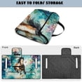 thumbnail image 6 of Xixirimido Quilted Golf Cart Seat Blanket Portable Golf Cart Seat Cover Towel for EZGO Yamaha Club Car & More 2-Seater Carts Foldable for Easy Carry, Horse Butterfly Cherry Blossom, 6 of 8